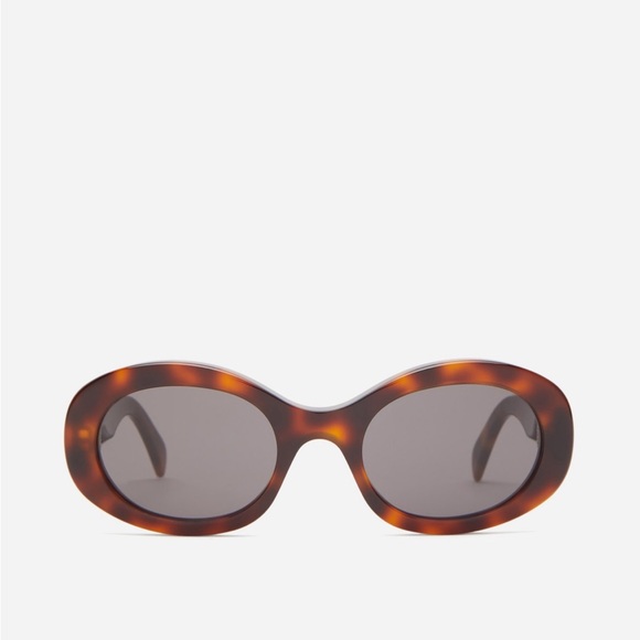 Celine Triompe Oval sunglasses tortoise shell - Picture 1 of 8